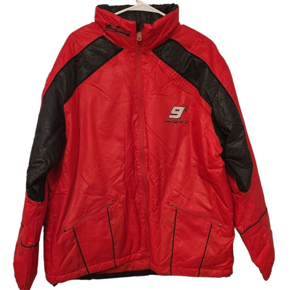 NASCAR Racing Jacket Budweiser Kasey Kahne #9 Chase Authentics XL EUC